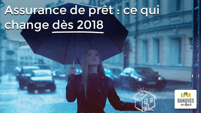 Assurance de prêt : ce qui change dès 2018