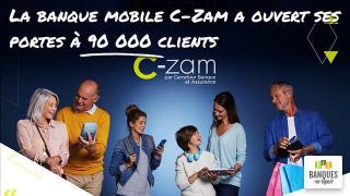 La banque mobile C-Zam a ouvert ses portes à 90 000 clients