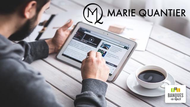 Marie Quantier conseil en investissement financier au bout des doigts