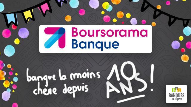Tarifs bancaires moins chers Boursorama au top
