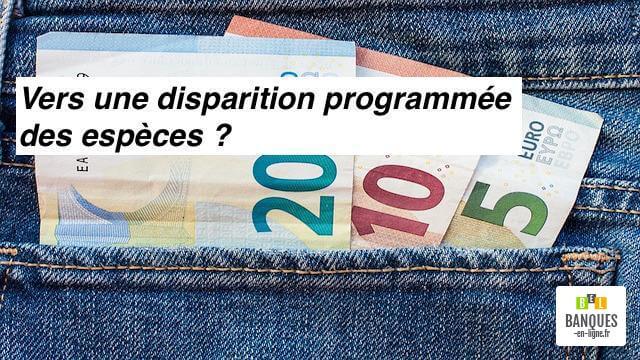 Vers une disparition des paiements en espèce programmée