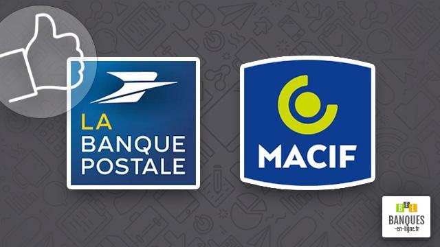 La Banque Postale et la Macif : 2 banques traditionnelles peu chères