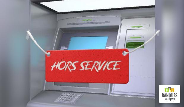 moins de distributeurs de billets