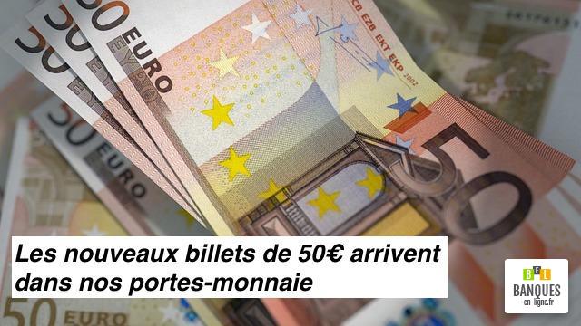 nouveau billet de 50euros porte monnaie