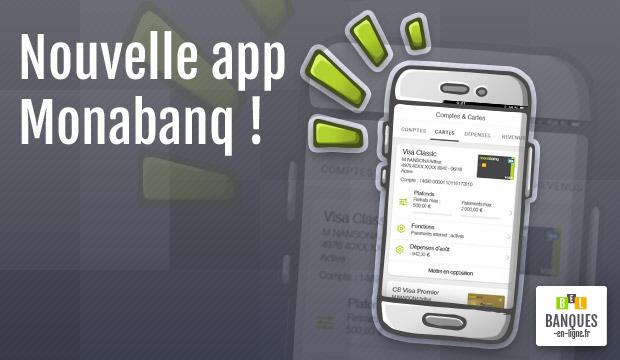 Monabanq propose sa nouvelle application bancaire