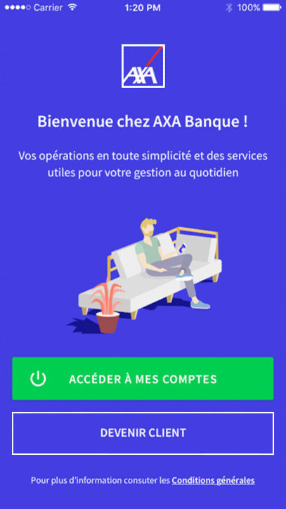 site internet de Axa banque