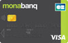 Carte bancaire Visa classic de Monabanq