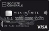 Carte bancaire Visa Infinite de la Societe generele