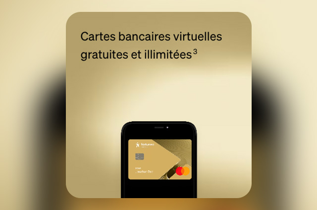 Avantages Gold Mastercard Fortuneo