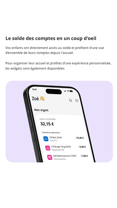 App enfant BNP Paribas