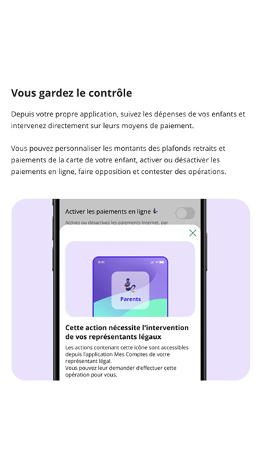 App enfant BNP Paribas