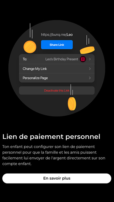 App Bunq Enfant