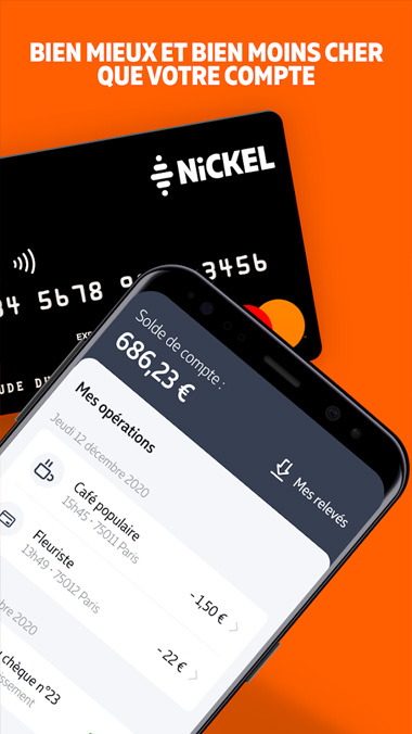 App Nickel - Compte pour tous