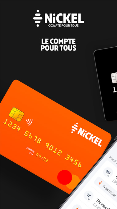 App Nickel - Compte pour tous