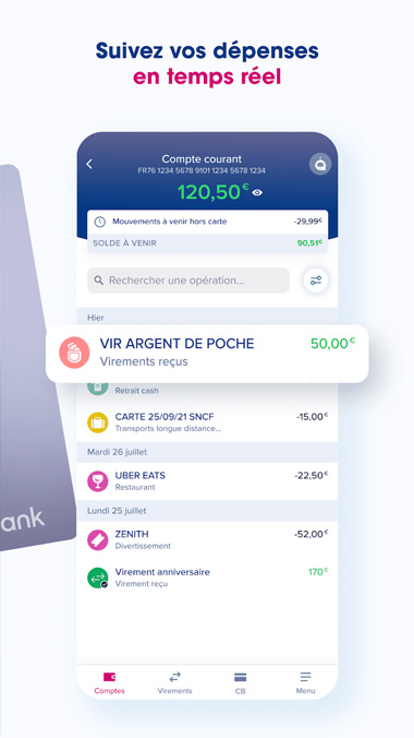 App Freedom Boursobank