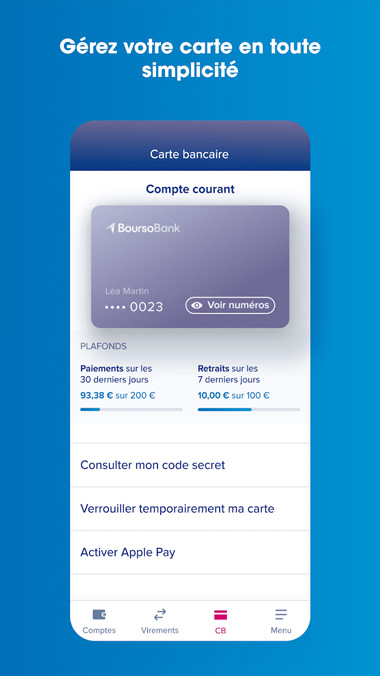 App Freedom Boursobank