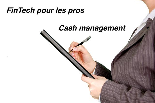 fintech pour les pros cash management