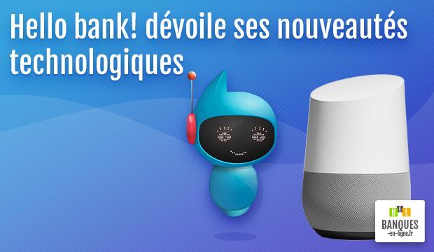 Assistante virtuelle et messagerie vocale sur Google Home : Hello bank! dév