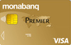 Carte bancaire Visa Premium Monabanq